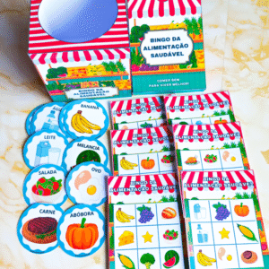 ðBINGO DE DESENHOS - Alimentação Saudável ð