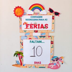 ⛱CONTAGEM REGRESSIVA PARA AS FÉRIAS ð