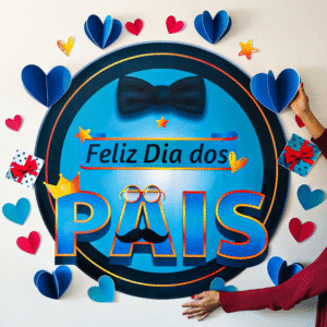 ðPAINEL DIA DOS PAIS -3Dð