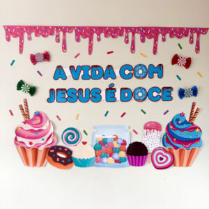 ð©PAINEL - A VIDA COM JESUS É DOCE ð­EBF