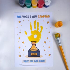 ðATIVIDADE INTERATIVA - PAI CAMPEÃO - Dia dos Paisð