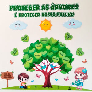 ð³PAINEL DIA DA ÁRVORE ð³- MEIO AMBIENTE