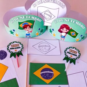 Lembrancinhas Independência do Brasil - 7 DE SETEMBRO