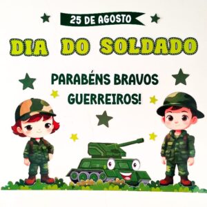 ð®‍♀PAINEL DIA DO SOLDADOð®‍♀