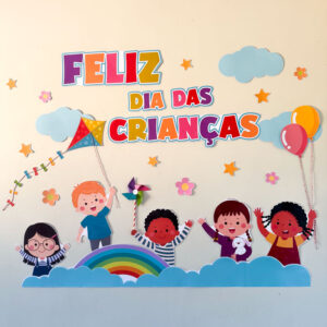 ð¥PAINEL NUVENS - Dia das criançasð