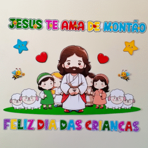 ðPainel JESUS E AS CRIANÇAS ðEBF