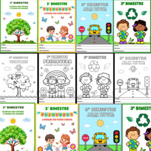 ðCAPA DE ENVELOPE/PORTFÓLIO para o 3° Bimestre.ð
