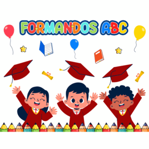 ðPainel FORMATURA ABC - VERMELHOð