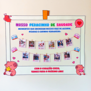 ð©·KIT PEDACINHO DE SAUDADE ð (aula da saudade/encerramento do ano letivo)