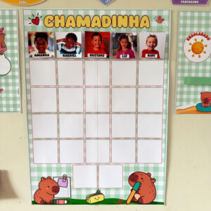ð¤CHAMADINHA. Tema: CAPIVARA ð