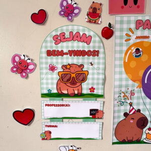 ð¤IDENTIFICAÇÃO DE PORTA. Tema: CAPIVARA ð¤