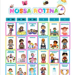 ð¼ NOSSA ROTINA - Bichinhos de jardim