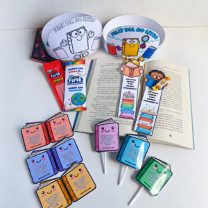ð✨ KIT LEMBRANCINHAS – DIA DO LIVRO ✨ð