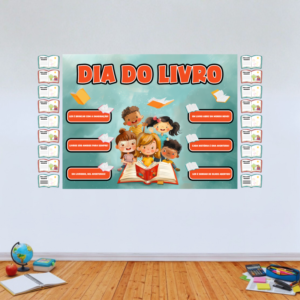 ✨ PAINEL INTERATIVO – DIA DO LIVRO ð