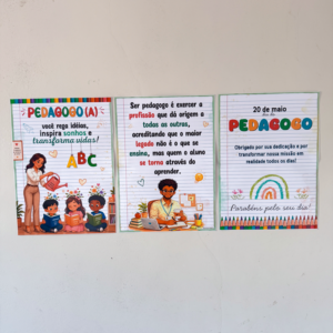 ✨ KIT DIA DO PEDAGOGO(A) ð