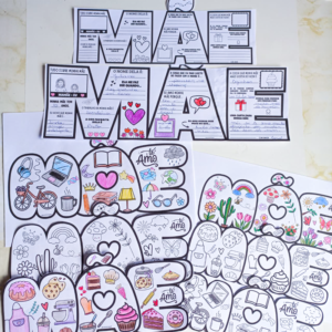 ð¨ ATIVIDADES TUDO SOBRE MINHA MÃE - DIA DAS MÃES  ð