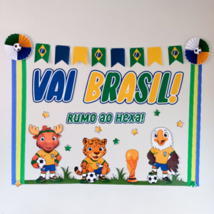 ⚽ PAINEL VAI BRASIL – RUMO AO HEXA! - COPA DO MUNDO ð§ð·