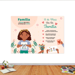 ð PAINEL FAMÍLIA É ABRAÇO -  DIA DA FAMÍLIA ð