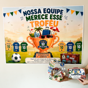ð⚽KIT NOSSA EQUIPE MERECE ESSE TROFÉU - FÉRIAS ð´☀️