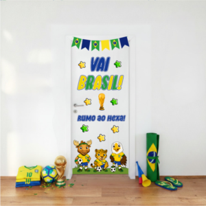 ð§ð·⚽ PAINEL DE PORTA – RUMO AO HEXA! - COPA DO MUNDO ⚽ð§ð·