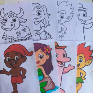 ð¨ PERSONAGENS DO FOLCLORE – PARA COLORIR E APRENDER ð¿